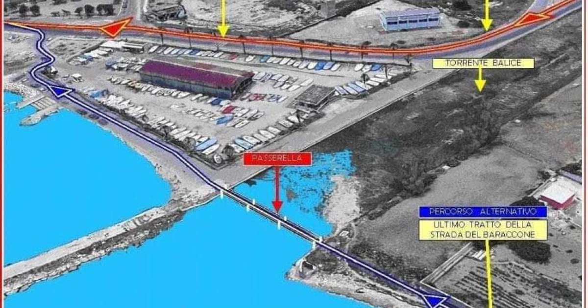 Bari, finanziato il progetto del ponte ciclopedonale su Lama Balice